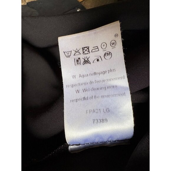 Louis Vuitton Uniform Dress Pants Women’s EU 38 Black Straight Career - Picture 13 of 13